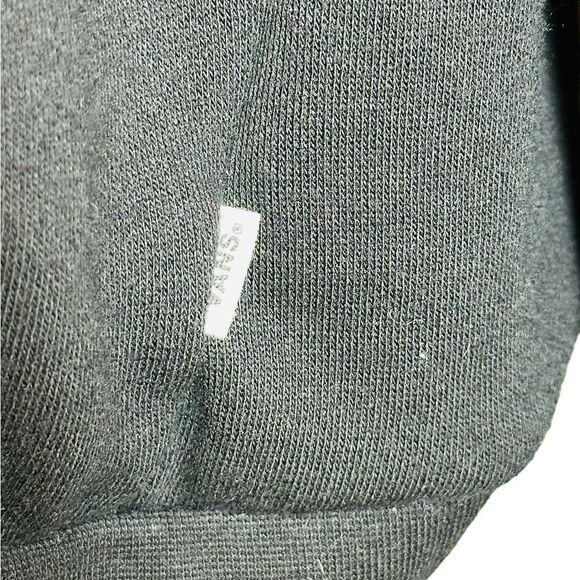 Vans Original Ronal Boxy Crew Black Pullover Black Women's Size S - Picture 3 of 9